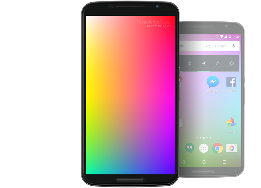 Gradients Touch on Nexus 6